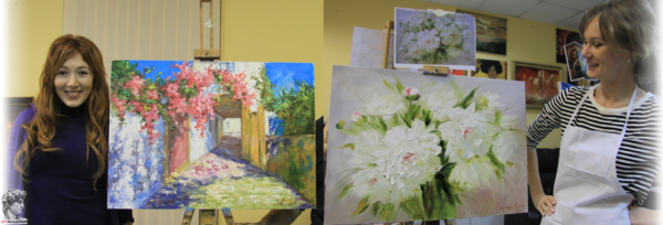 Уроки рисования маслом для начинающих