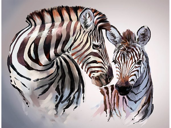 Картина Зебра