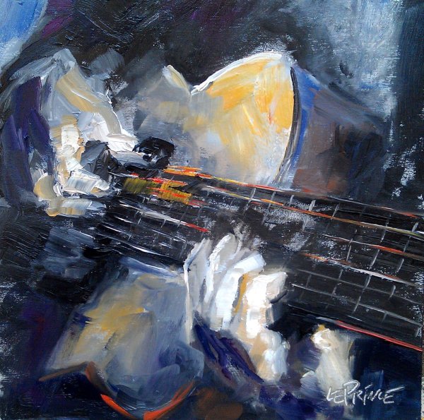 Гитара картины художников