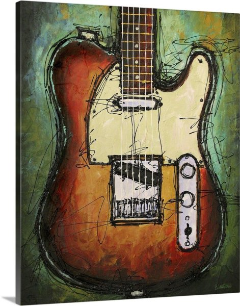 Гитара картина