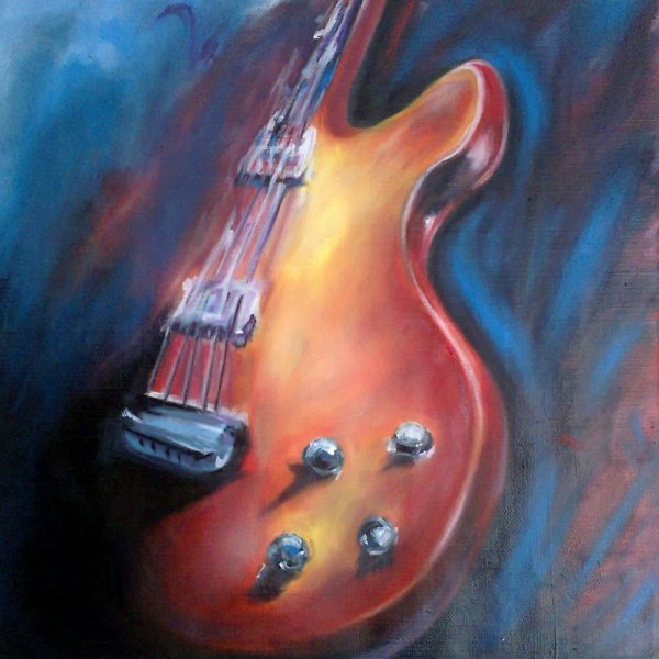 Гитара в современной живописи