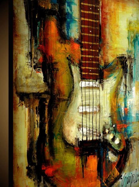 Гитара в живописи