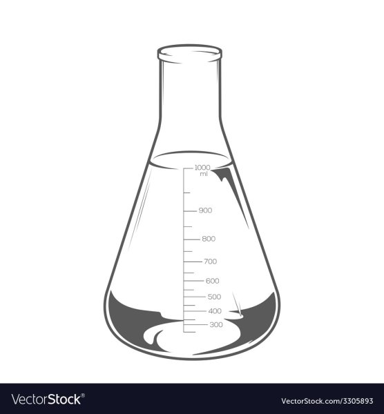 Химическая посуда без фона