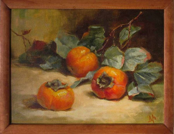 Натюрморт с хурмой