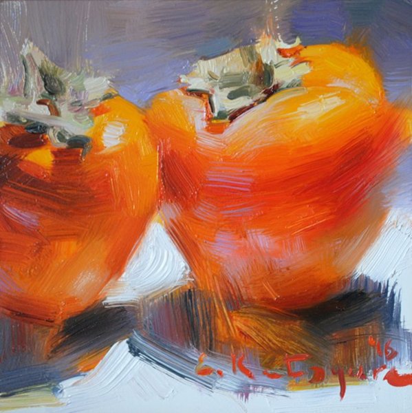 Елена Кацура живопись фрукты