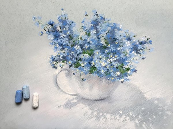 Сирень пастелью таткина