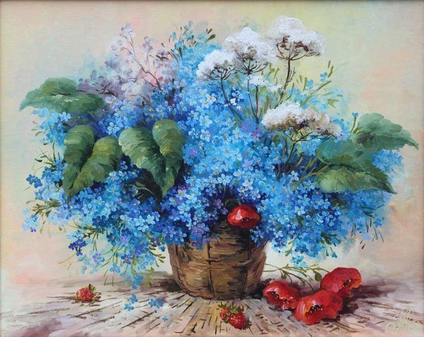 Борис Щербаков незабудки