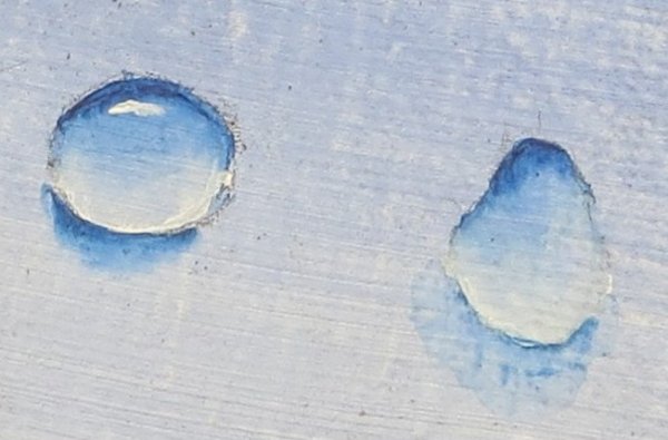 Капли акварели