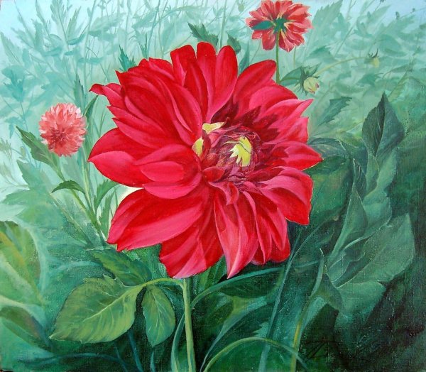 Довбенко георгины