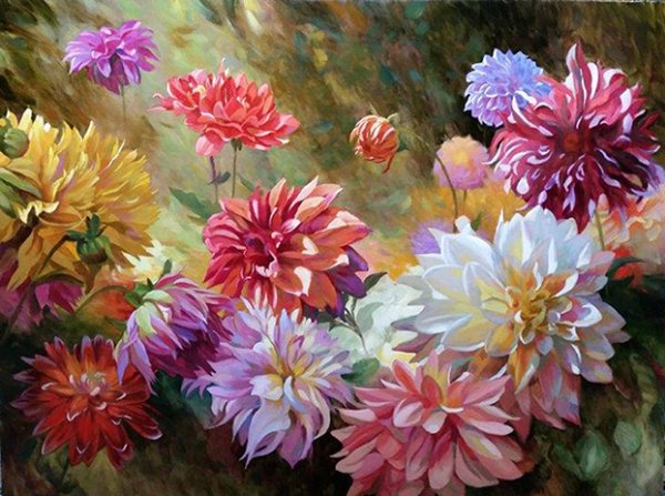 Довбенко георгины