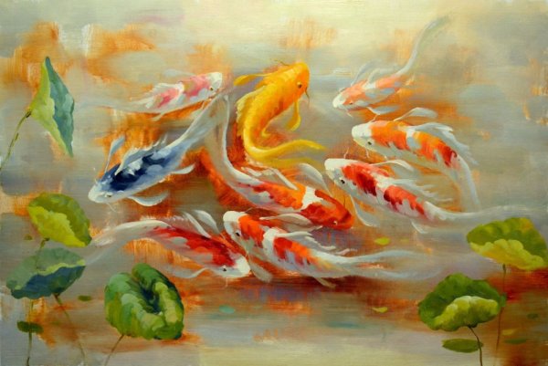 Картина рыбы