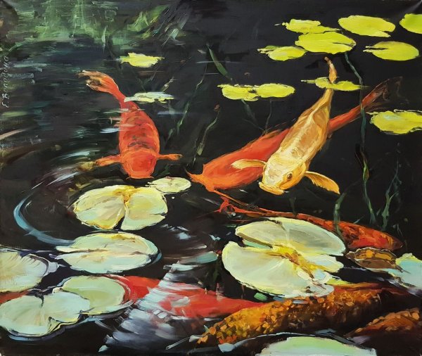 Радужные карпы