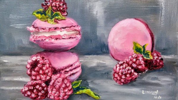 Макаруны живопись