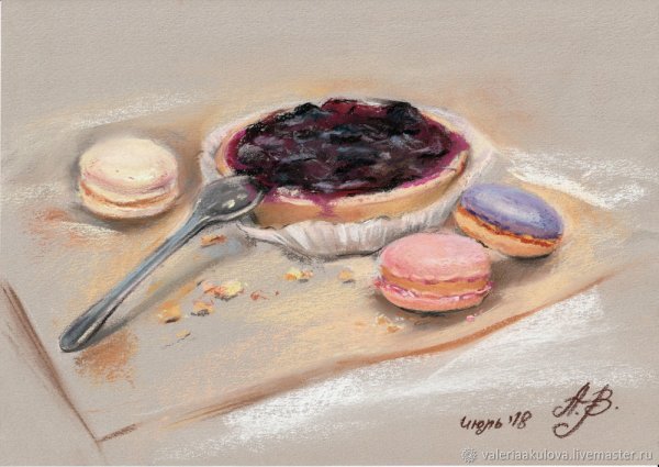 Живопись маслом сладости