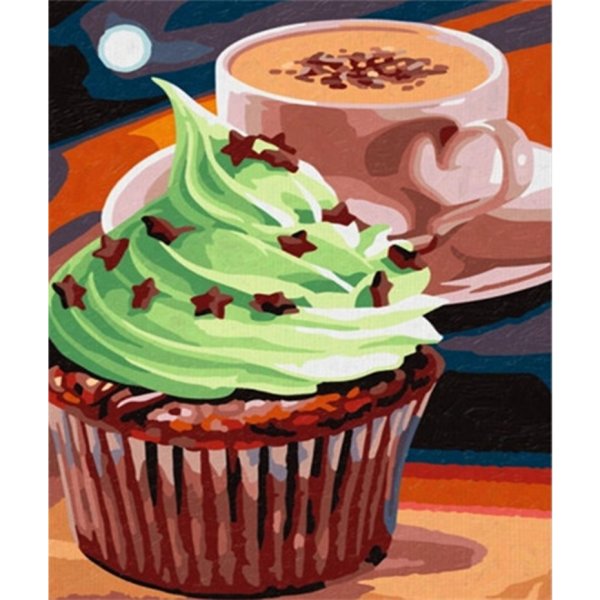 Картина по номерам кексы