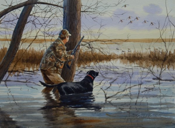 Картина охота