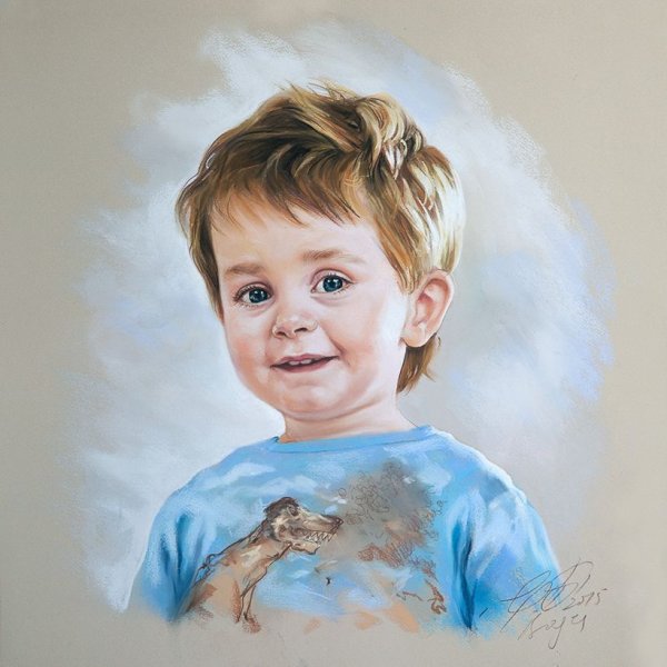 Graciela Bombalova пастель