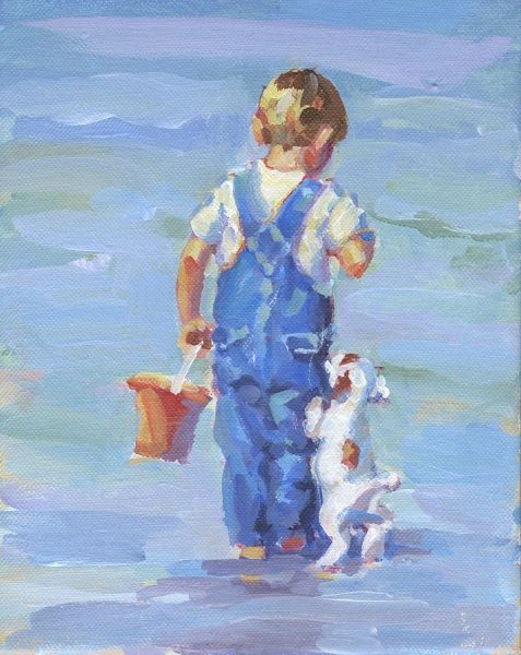 Мальчик с собачкой