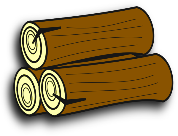 Бревно мультяшное