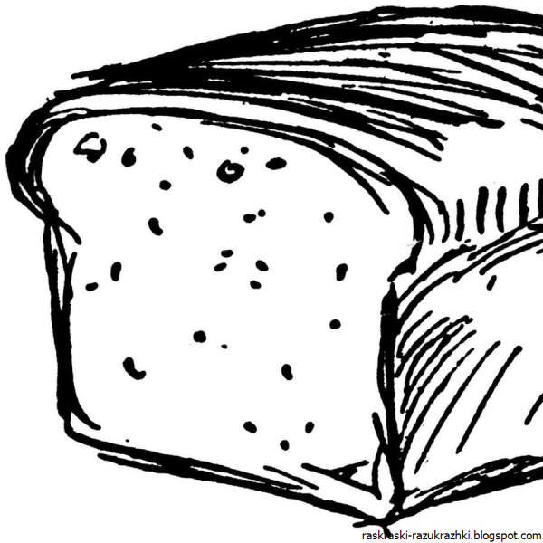 Хлеб рисунок