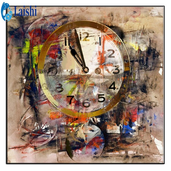 Часы в абстрактной живописи