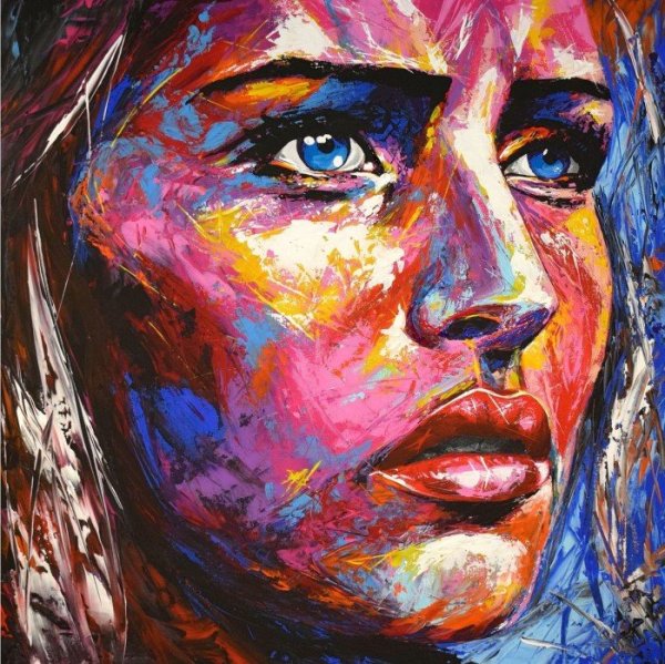 Живописный портрет красками