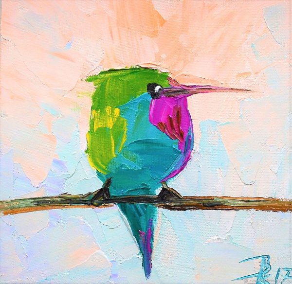 Колибри Импрессионизм