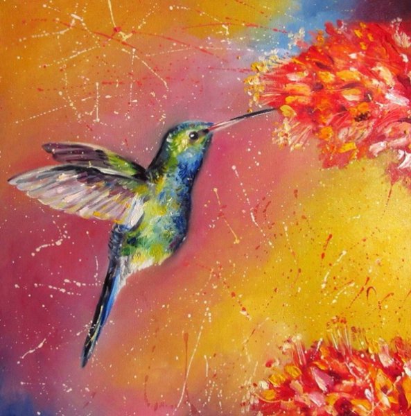 Колибри Импрессионизм