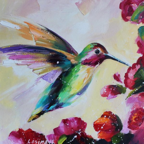 Колибри Импрессионизм