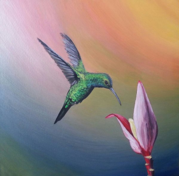 Пуантилизм Колибри