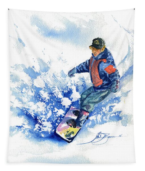 Картина сноубордиста