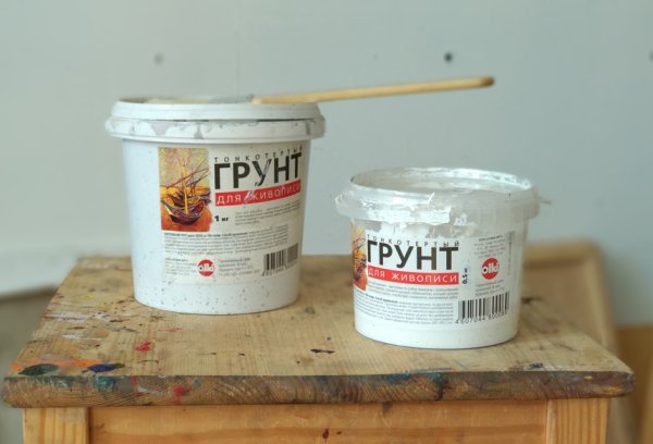 Грунтовка холста акрилом