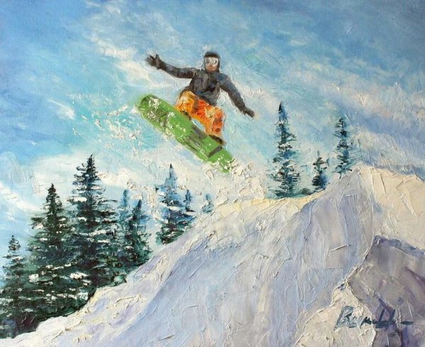 Дмитрий Мамонтов художник Шерегеш