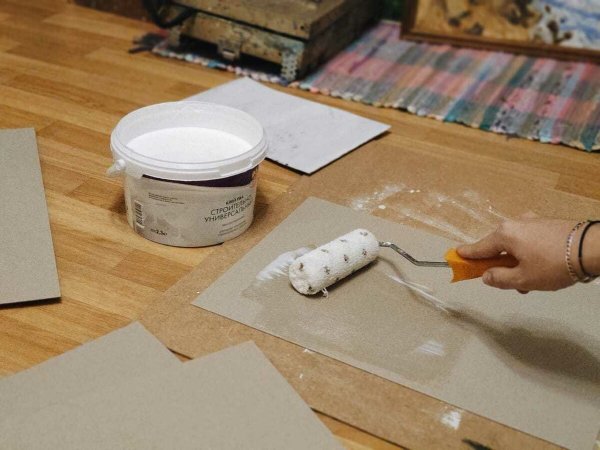 Грунтовка картона