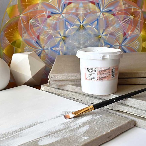 Чем грунтовать холст