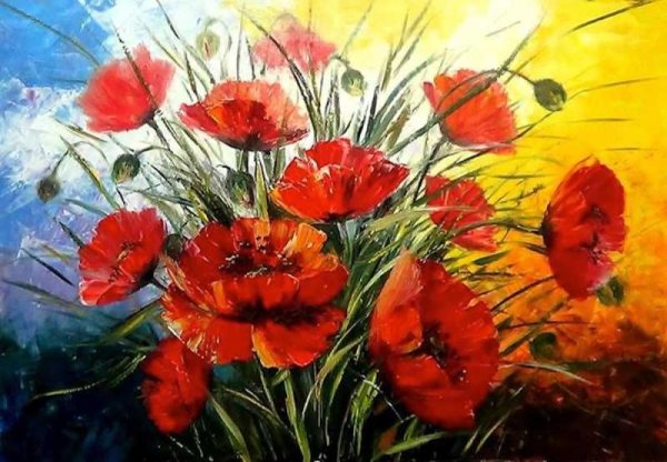 Картины с маками