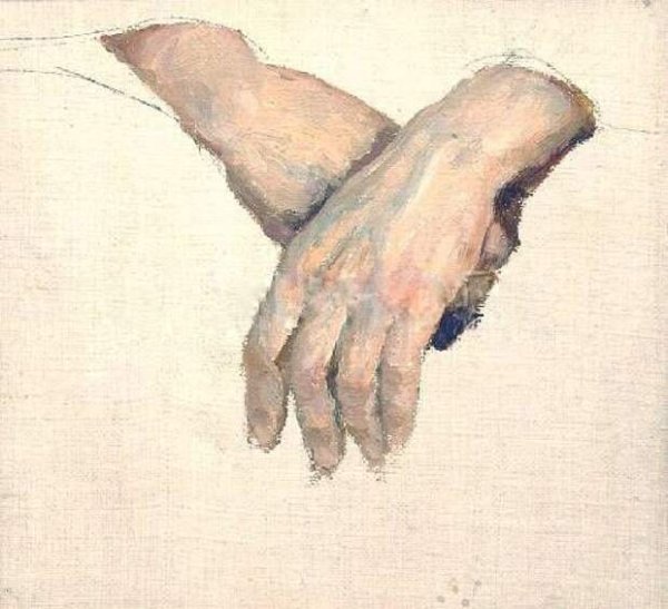 Кисти рук живопись