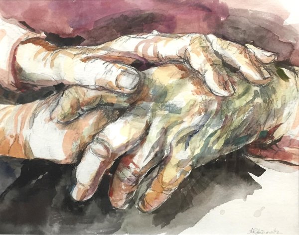 Руки живопись