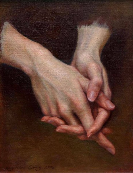 Руки живопись