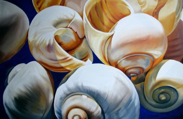 Абстрактная живопись Ракушка