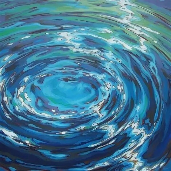 Круги на воде картины