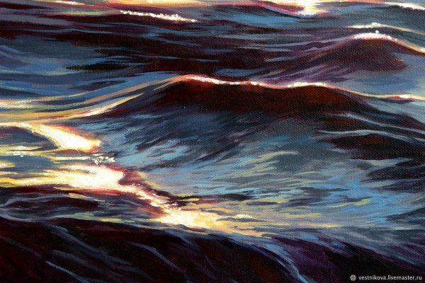 Блики на воде живопись