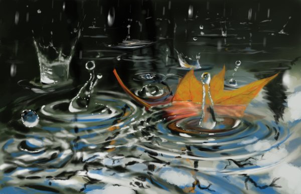 Картина отражение