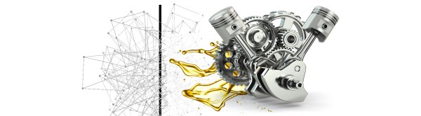 Автомасла на белом фоне