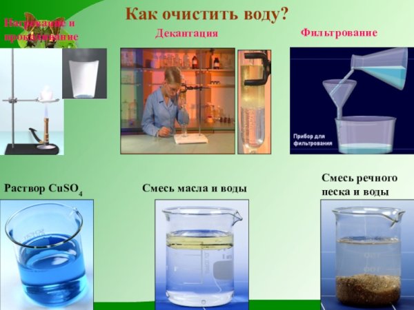 Смесь масла и воды