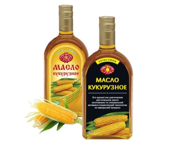 Масло кукурузное нерафинированное 500 мл