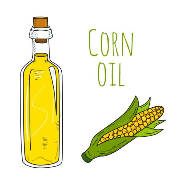 Бутылка масла рисунок