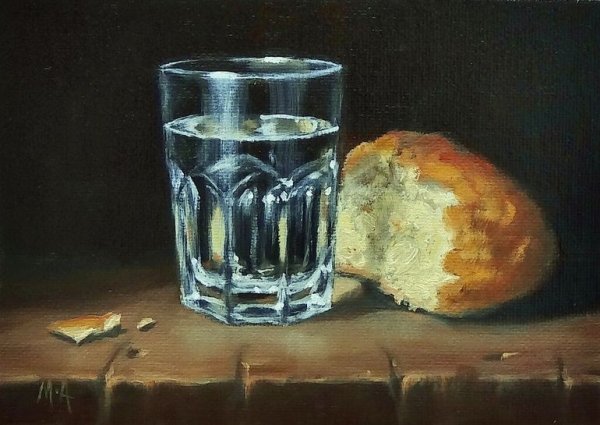 Стеклянные стаканы в живописи