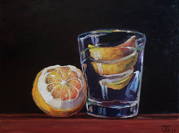 Стакан в живописи