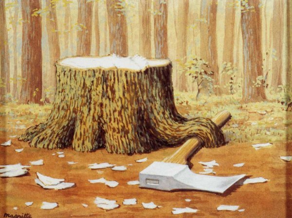 Картины с пнями